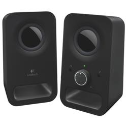 LOGITECH Z150 2.0-Channel Speaker System - Black (980-000802)(Open Box)