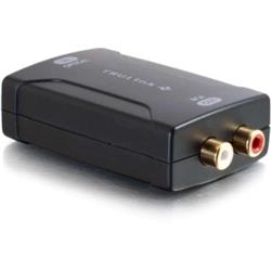 C2G Toslink to RCA Analog Audio Converter (DAC)(Open Box)