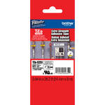 Brother TZES251 24mm (0.94") Black on White Tape with Extra Strength Adhesive 8m (26.2 ft)