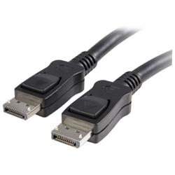 STARTECH DisplayPort Cable with Latches - M/M (Black) - 6 ft.