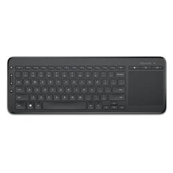 MICROSOFT Wireless All-in-One Media Keyboard w/ Touchpad, Black