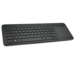 MICROSOFT Wireless All-in-One Media Keyboard w/ Touchpad, Black