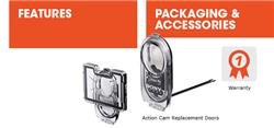 SONY AKARD1 Action Cam Replacement Doors (2 Pack)