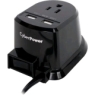 CYBERPOWER CSP105U Dual Power Station 1-Outlet