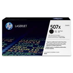 HP 507X (CE400X) Black High Yield Original LaserJet Toner Cartridge