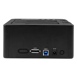 StarTech USB 3.0 / eSATA to 2.5 / 3.5 SATA HDD / SSD Duplicator Dock Standalone Hard Drive Cloner SATA 6Gbps (SDOCK2U33RE)