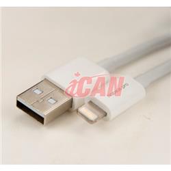 iCAN MFI-Certified Lightning Male to USB Male Cable - 3ft.