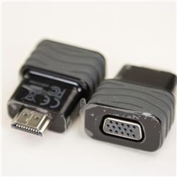 iCAN Self-powered 1080P HDMI to VGA Dongle, Support 1920 x 1080@ 60Hz WUXGA （1 pack）