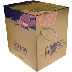 iCAN Stranded CAT6 RJ45 Cable, UL, FT4 24AWG EITA/TIA 568B2 1G Rated