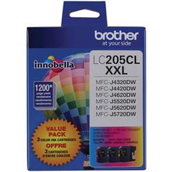 Brother Innobella LC2053PKS Tricolour Ink CartridgeSuper High Yield | 1200 Page Yield | 3 Pack