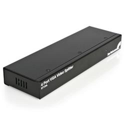 STARTECH 4 Port VGA Video Splitter - 250 MHz - 1 x HD-15 Video In