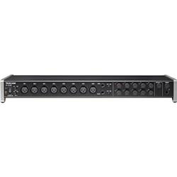 TASCAM US-16x08 - USB Audio/MIDI Interface | 24-bit/96 kHz Resolution | 8x XLR Mic Inputs & 8x TRS Line Inputs | DSP Monitor Mi