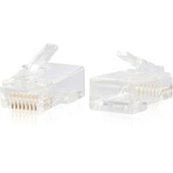 C2G RJ45 CAT6 Modular Plug- 100 Pack