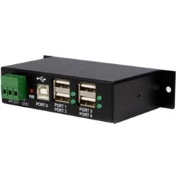 StarTech Mountable 4 Port Rugged Industrial USB Hub (ST4200USBM)