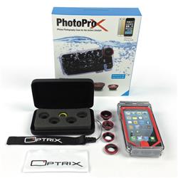 OPTRIX XD5 Photo ProX Ensemble incluant 4 lentilles interchangeables