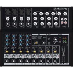 MACKIE (Mix12FX) - Console de mixage compacte à 12 canaux avec effets -- 4 entrées micro ligne avec égaliseur 3 bandes et al...