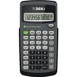 Texas Instruments Scientific Calculator (TI-30Xa) | One Line 10 Digit Display | Fraction Features | One-Variable Statistics | C