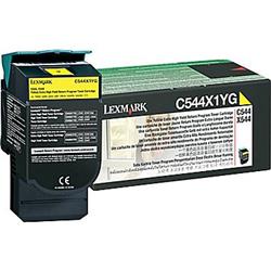 Lexmark C544X1YG High Yield Cyan Toner Cartridge | For C544/X544 Series Printers | Up To 4,000 Pages | (C544X1YG)