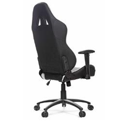 AKRacing Nitro Series Gaming Chair, Black & White(Open Box)