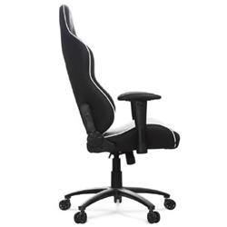 AKRacing Nitro Series Gaming Chair, Black & White(Open Box)