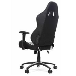 AKRacing Nitro Series Gaming Chair, Black & White(Open Box)