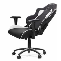 AKRacing Nitro Series Gaming Chair, Black & White(Open Box)