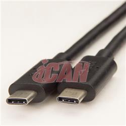 iCAN USB3.1 Gen 1 5Gbps Data Sync&Charge Type C to Type C Cable, 3ft(Open Box)