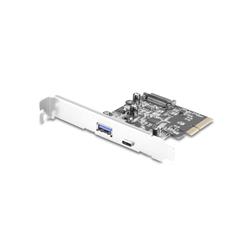 Vantec 2-Port USB 3.1 Gen II Type A/C PCIe Host Card (UGT-PC371AC)(Open Box)