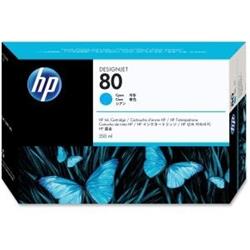 HP 80 Cyan Ink Cartridge - Inkjet - 4400 Page (C4846A)