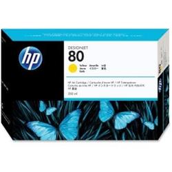 HP 80 Yellow Ink Cartridge - Inkjet - 4400 Page (C4848A)