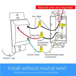 SKYLINK Wireless 3-Way On/Off/Dimmer Kit with Snap-on Cover (SK-7A)(Open Box)