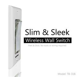 SKYLINK Wireless 3-Way On/Off/Dimmer Kit with Snap-on Cover (SK-7A)(Open Box)