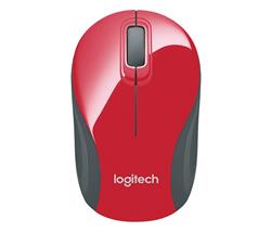 Logitech M187 Wireless Mini Mouse Red 910-002727