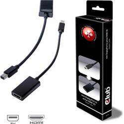 CLUB 3D MiniDisplay Port to an Active HDMI 3D Connection Adapter