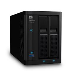 WD 8TB Network Attached Storage My Cloud PR2100 Pro NAS (WDBBCL0080JBK-NESN)