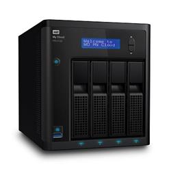 WD 16TB Network Attached Storage My Cloud PR4100 Pro NAS (WDBNFA0160KBK-NESN)