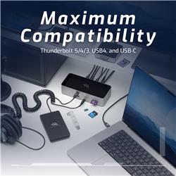OWC TB5 11-Port Thunderbolt Dock with Thunderbolt Cable