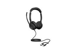 Jabra Evolve2 50 USB-C/A, stéréo UC, sans Bluetooth