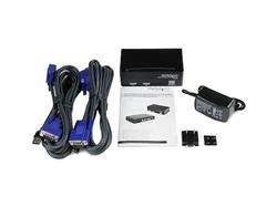 KIT DE COMMUTATEUR KVM USB 2 PORTS STARTECH - (SV231USB)