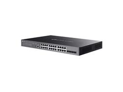 Switch PoE++ TP-LINK OMADA 24 ports Gigabit empilable Lite L3 avec gestion