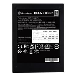 SilverStone Bloc d'alimentation 3000 W Platinum ATX (PS2), Noir