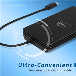 4TB, NVME x 1, Thunderbolt 5 bus-powered portable SSD.