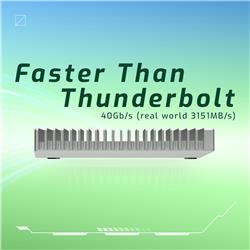 OWC Express 1M2 USB4 Argent