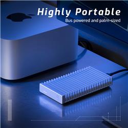 OWC Express 1M2 USB4 Argent