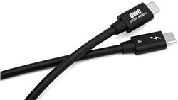 1x USB-C Male 1x USB-C Male Black