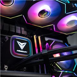 ARMOURY Ryzen 7 9800X3D RX 9070 XT 64GB DDR5 4TB SSD AIO Wi-Fi Win11H