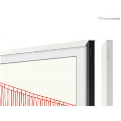 SAMSUNG 55" "The Frame" Customizable Beveled Chamfer Bezel - White