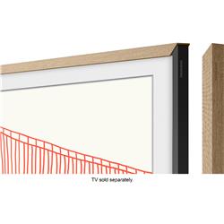 SAMSUNG 65" "The Frame" Customizable Basic Bezel - Teak