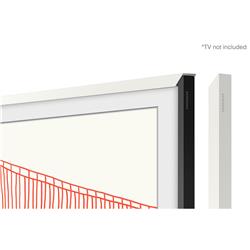 SAMSUNG 75" "The Frame" Customizable Basic Bezel - White