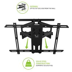 KANTO PDX650 Full Motion TV Mount for 37" - 75" TVs